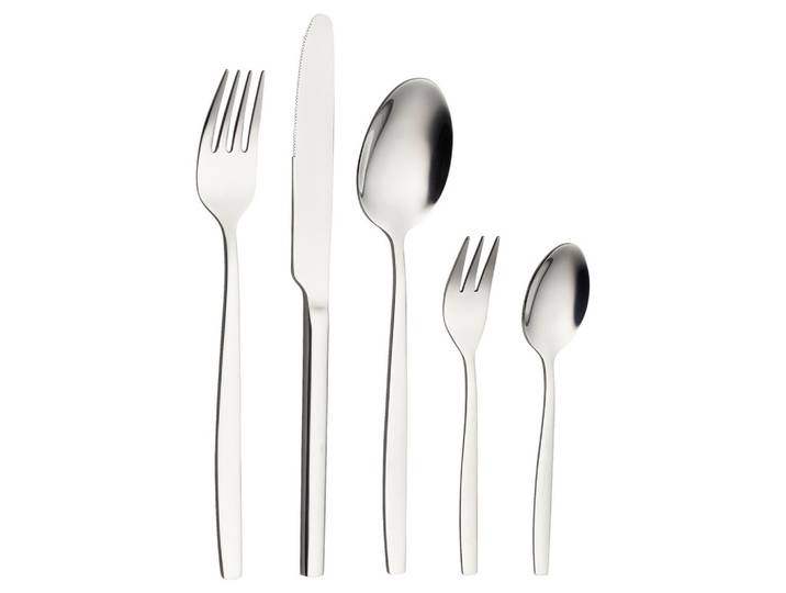 Besteckset Positano Silberfarben 30-teilig