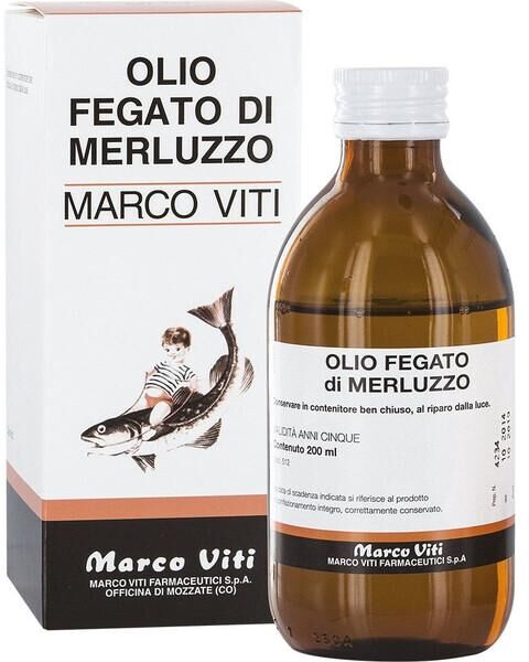 Marco Viti Olio Di Fegato Di Merluzzo 200ml