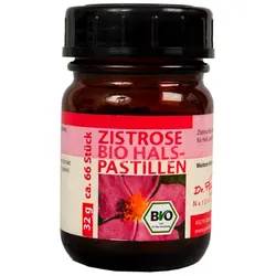 ZISTROSE BIO Halspastillen 66 St