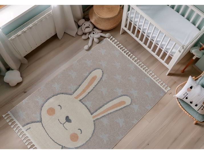 Tapis à poils courts Modena 415 Multicolore 160 x 230cm Autres
