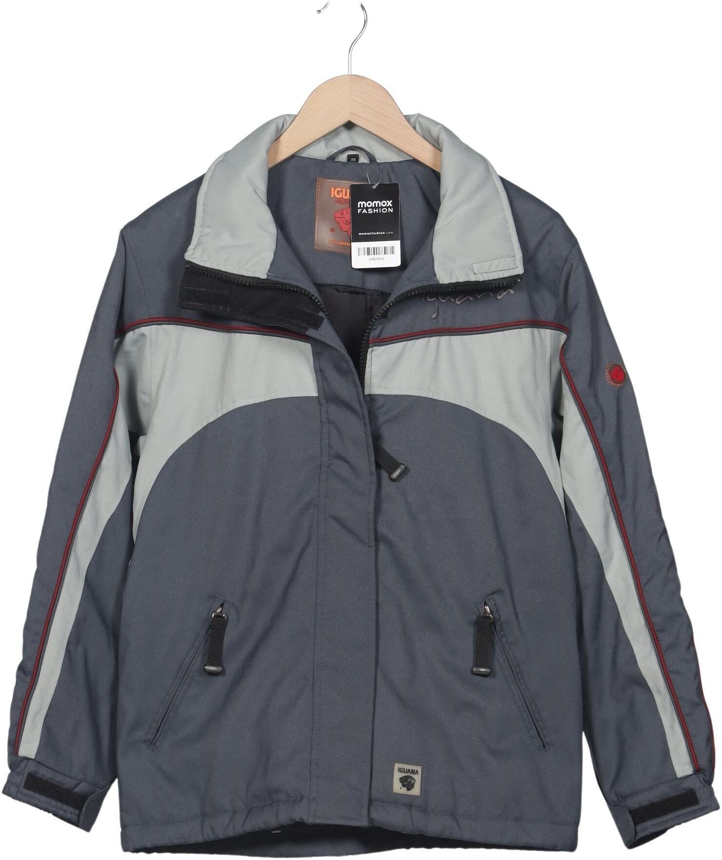 Iguana Damen Jacke, Grau, Gr. EU 38, Synthetik - Second Hand