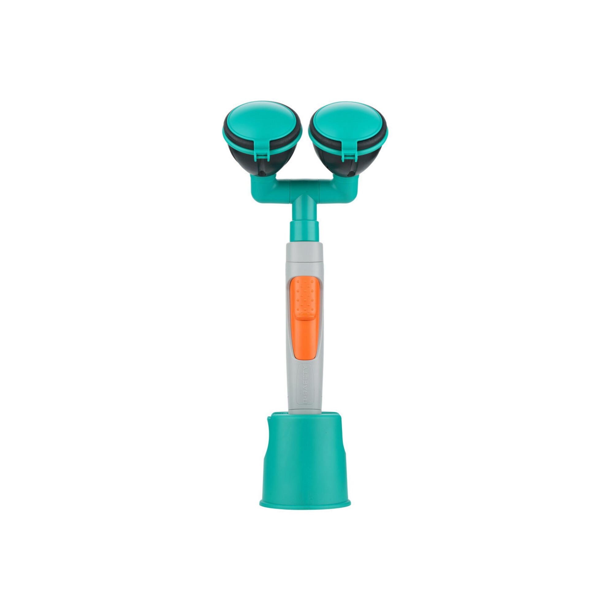 B-SAFETY professional safety solutions Hand-Augendusche, 2 Brauseköpfe 45 Grad 45 Grad ; b_safety (BR714025)