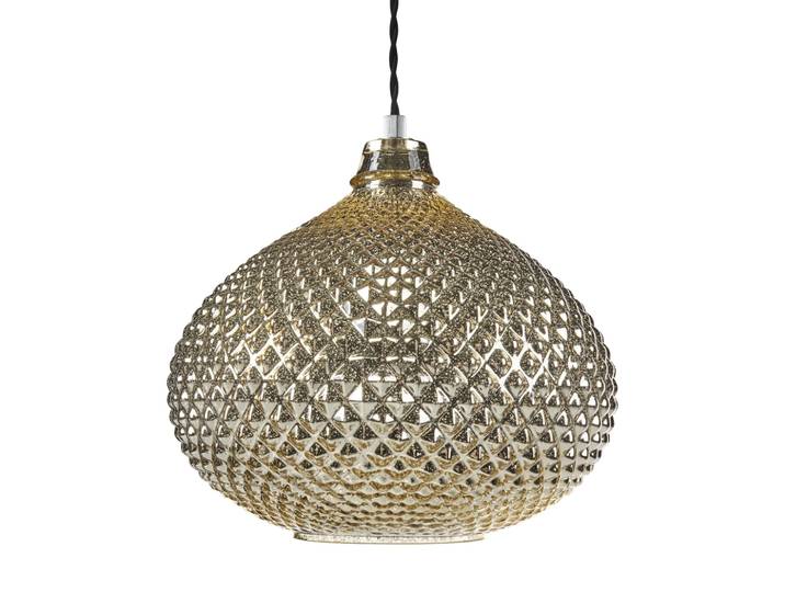 Suspension d’intérieur verre doré
