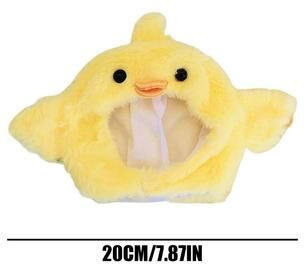 Fusion Finds Cute Cat Hat Costume Soft Plush Pet Dress Up Headwear b