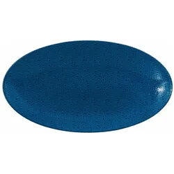 Seltmann, Serviergeschirr, oval Life Fashion Classic Blue, 33 x 18 cm