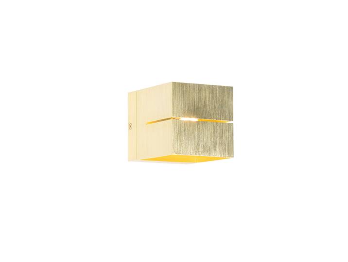 Applique murale moderne dorée 9,7 cm - Transfer Groove