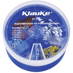 Klauke, Kabelverbindung, Aderendhülsen Sortiment 0.25 1 mm2