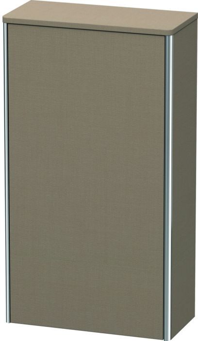 Duravit XSquare Halbhochschrank XS1303R7575 50x88x23,6cm, Tür rechts, Leinen