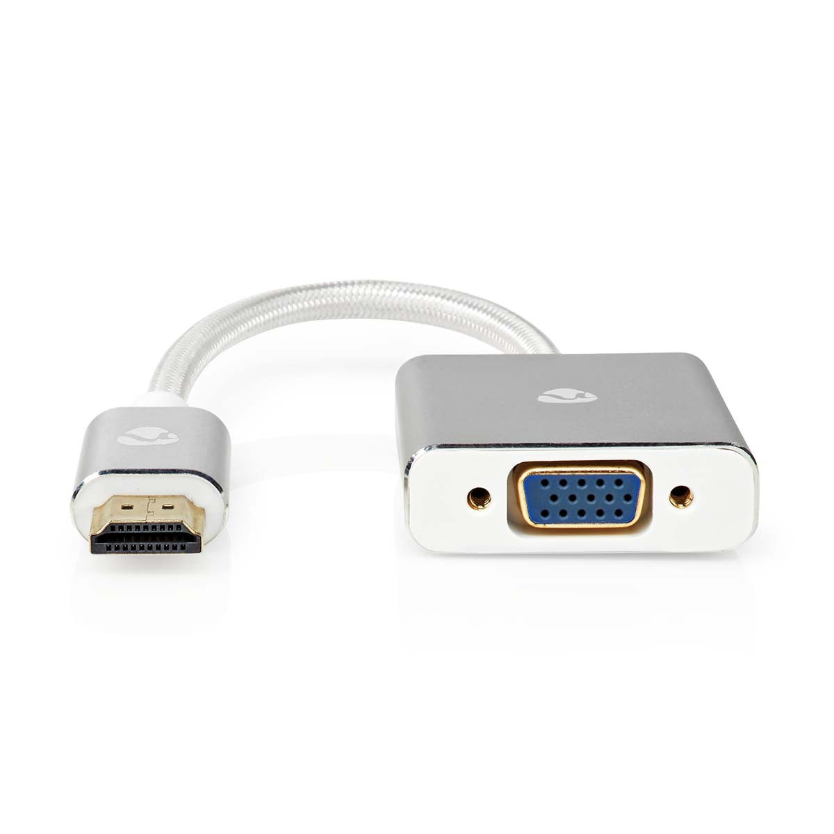 Nedis CCTB34900AL02 HDMI Type A naar VGA D-Sub Adapter, 0,2 m