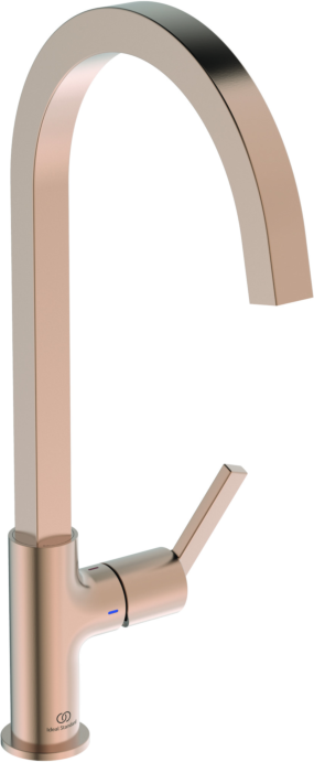 Ideal Standard Küchenarmatur BD411J4 sunset rose, mit hohem eckigen Rohrauslauf