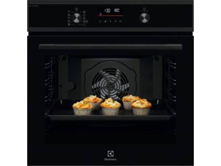 Electrolux - Four Encastrable Loddp67wh2 - Pyrolyse - Chaleur Pulsée - Ajout Vapeur Steambake - Porte Froide