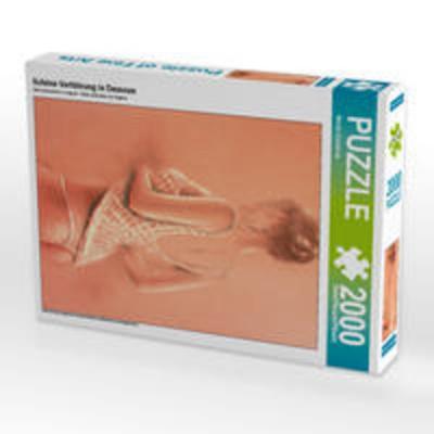 CALVENDO Puzzle Schöne Verführung in Dessous 2000 Teile Puzzle hoch | 2000 Teile Lege-Größe 90 × 67 cm Foto-Puzzle für glückliche Stunden
