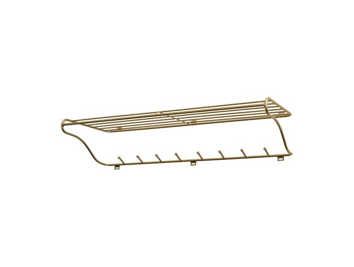 Maze Etagère à chapeaux Hat Rack L Laiton