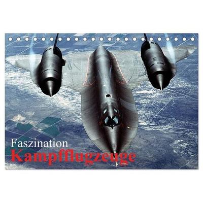 Faszination Kampfflugzeuge (Tischkalender 2027 DIN A5 quer), CALVENDO Monatskalender