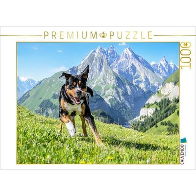 CALVENDO Puzzle Schweizer Berge | 1000 Teile Lege-Größe 64x48cm Foto-Puzzle für glückliche Stunden