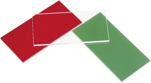 Acrylglasscheibe (L x B) 100mm x 50mm Materialstärke 3mm Transparent