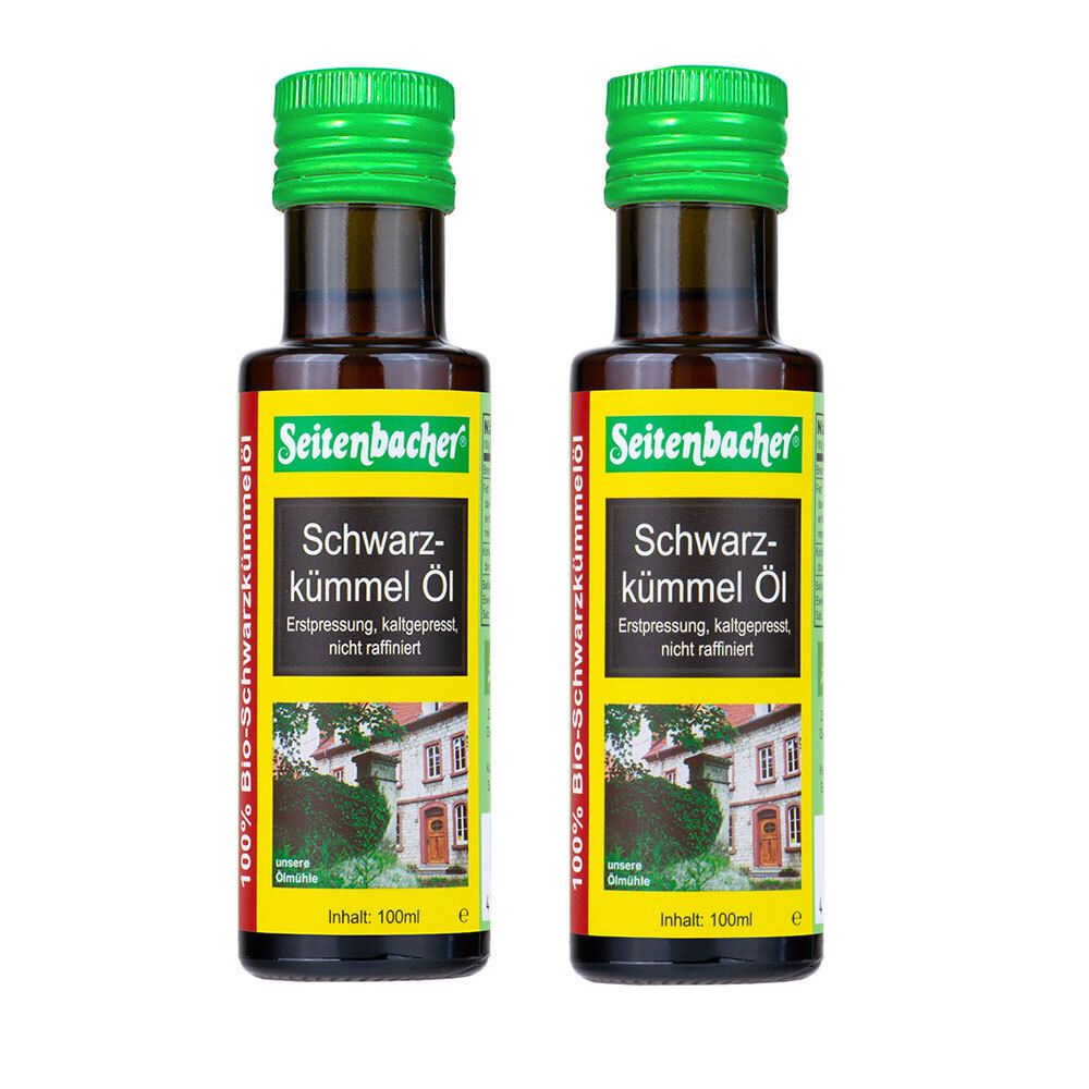 2x Seitenbacher Bio Schwarzkümmel Öl 2x100 ml
