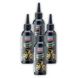 4x Kettenöl LIQUI MOLY 6052 Wet Lube Fahrradkette Bike Fahrrad Öl Kette 100ml