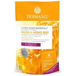 DERMASEL TOTES MEER BADESALZ+MILCH&HONIG 1 Packung Kombipackung