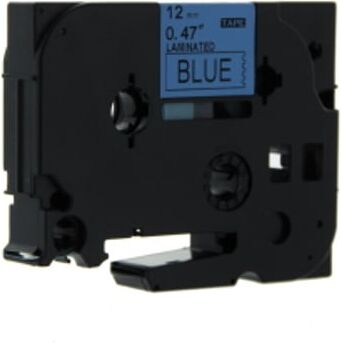 Q-Nomic TZe-531 cinta 12mm texto negro sobre azul (8M)