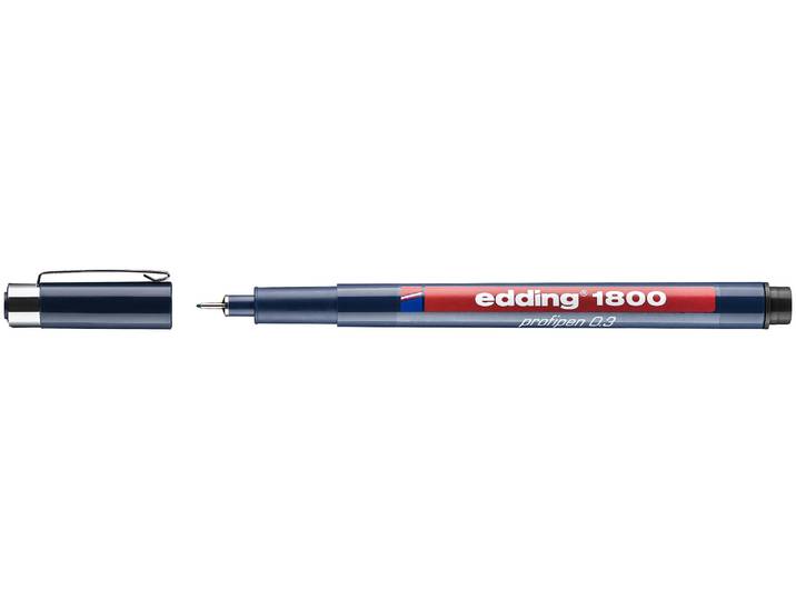 edding Profipen 1800 0,35mm schwarz