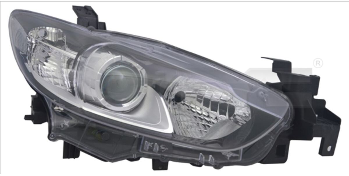 Hauptscheinwerfer TYC 20-14608-16-2, Links
