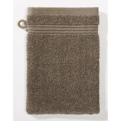 Waschhandschuh SAPHIR mokka (BL 16x22 cm) - BL 16x22 cm