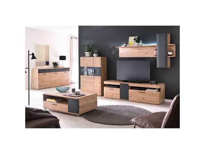 Highboard II 90 x 134 x 37cm Braun