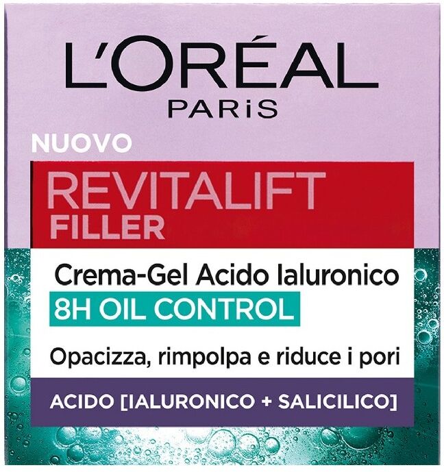 L'Oreal Revitalift Filler Oil Control Crema-Gel 50 ml