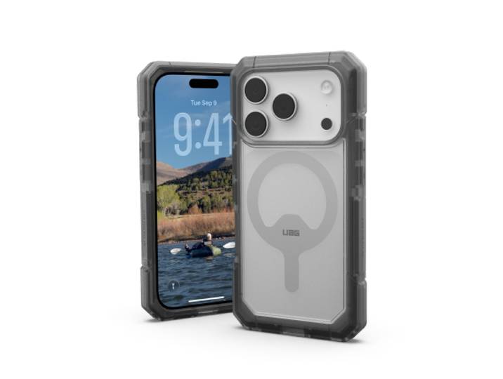 Étui Uag Trooper Magsafe Pour Iphone 17 Pro Compatible Magsafe (transparent/gris)