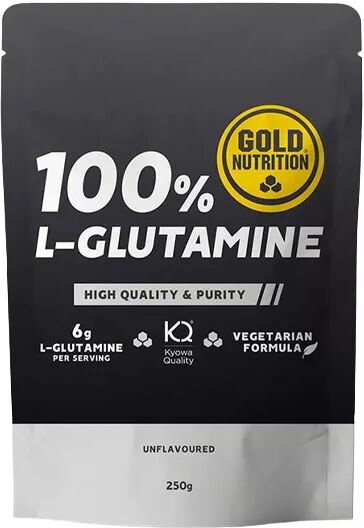 Gold Nutrition 100% L-Glutamine S/Sabor 250g