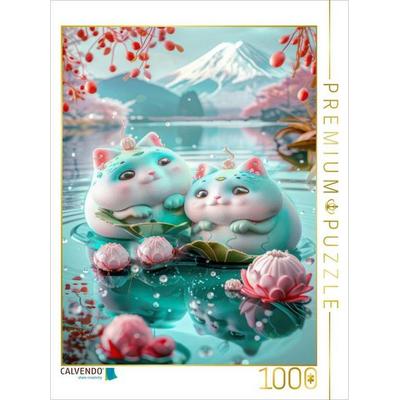 CALVENDO Puzzle Animiert Welt | 1000 Teile Lege-Größe 64x48cm Foto-Puzzle für glückliche Stunden