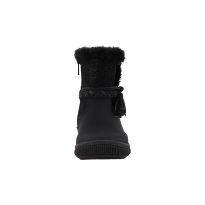 Stiefel TOM TAILOR "Tom Tailor Winter Boots", Mädchen, Gr. 25, schwarz, Polyester, unifarben, Schuhe Stiefel