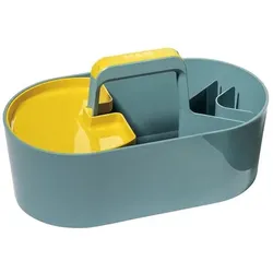 MAUL Schreibtisch-Organizer »Toolbox Loft« blau, 34x18.8x18.7 cm