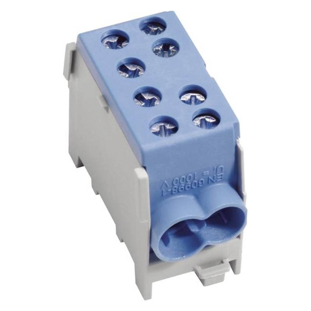 Hager Hauptleitungsabzweigklemme KH35N 1polig 2x35-2x25qmm IP20 Farbe:Blau (KH35N)