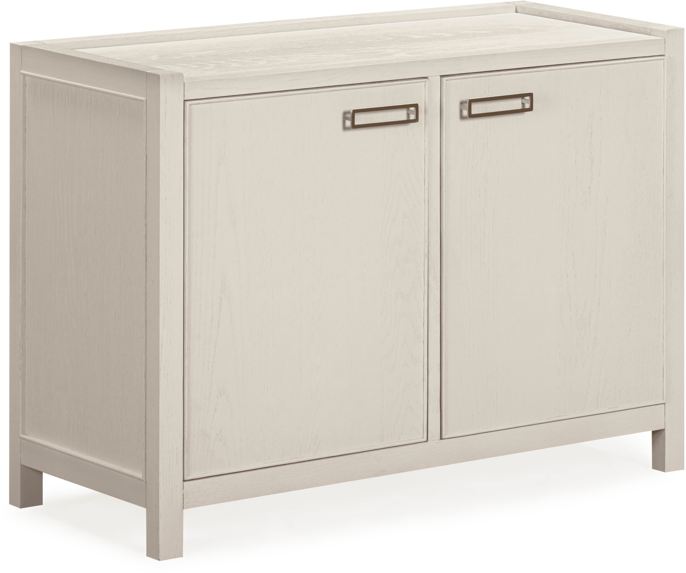 Soho Cream Oak Veneer 2 Door Sideboard
