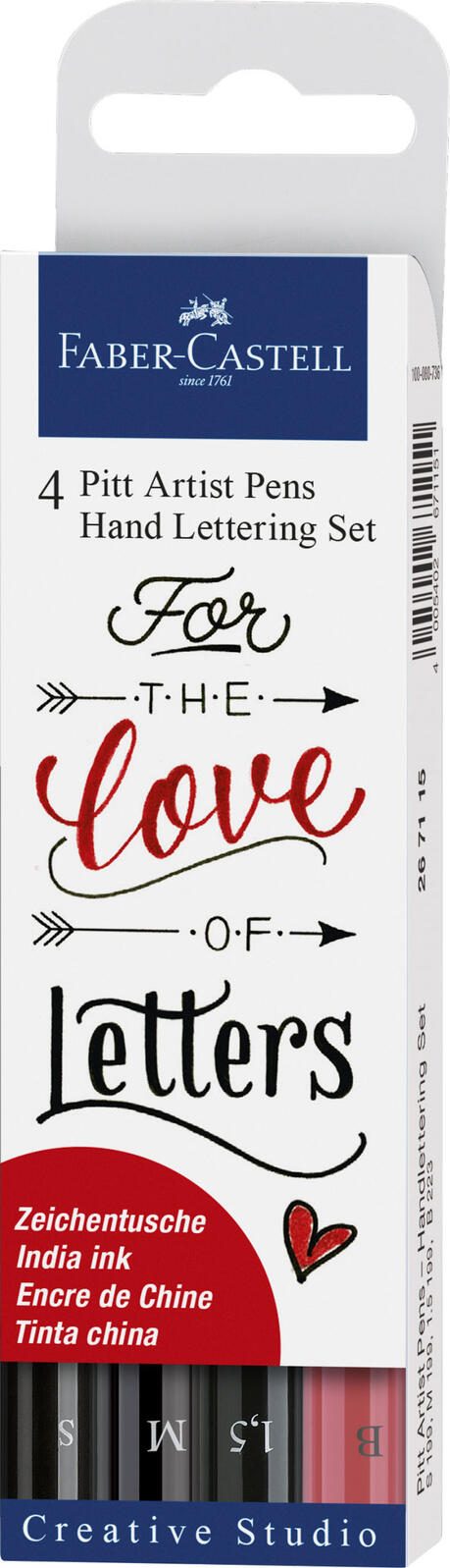 FABER-CASTELL Handlettering-Set Mehrfarbig 267115
