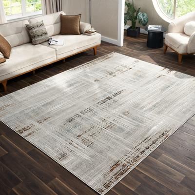 KALATY Lumina Woven Grid Area Rug