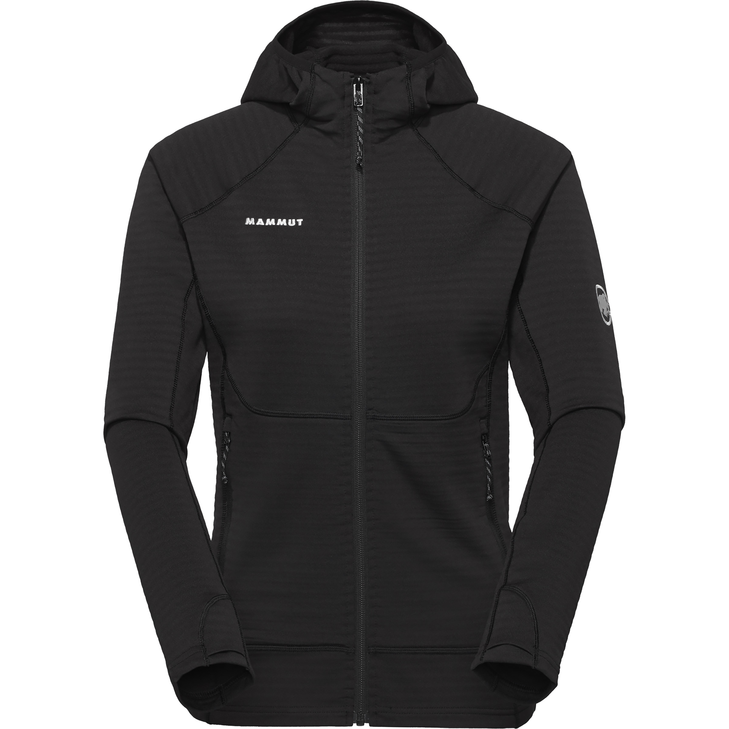 Mammut Taiss Ml Damen Fleecejacke schwarz Größe M Alpinklettern | Bergsteigen | Hochtour Polartec