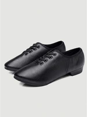 LightInthebox Women's Standard Dance Shoes - Soft Pigskin Leather Flat Shoes for Ballroom Latin Dance