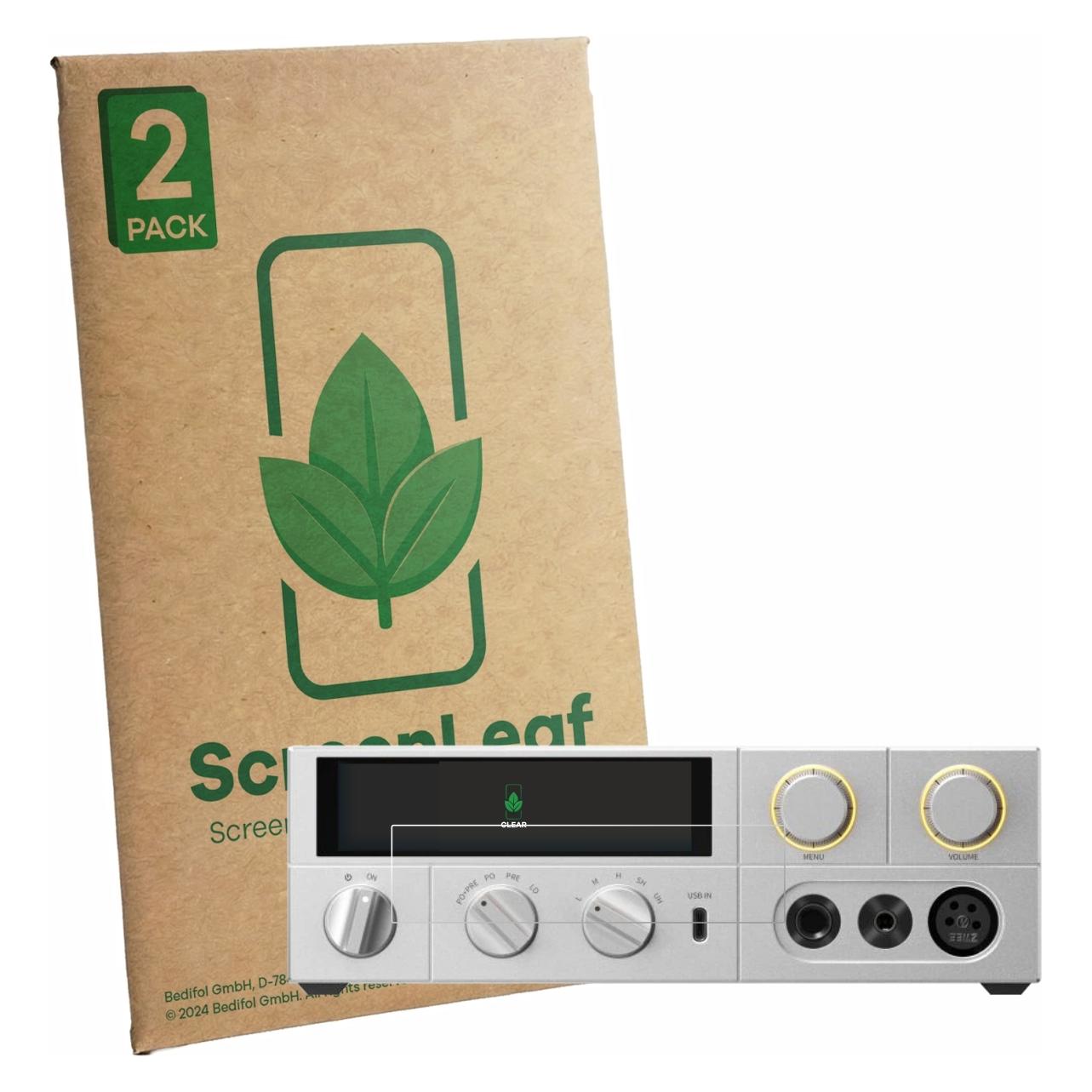 ScreenLeaf Schutzfolie für FiiO K17 Displayschutz Display Schutz Folie Klar Transparent (6164208)