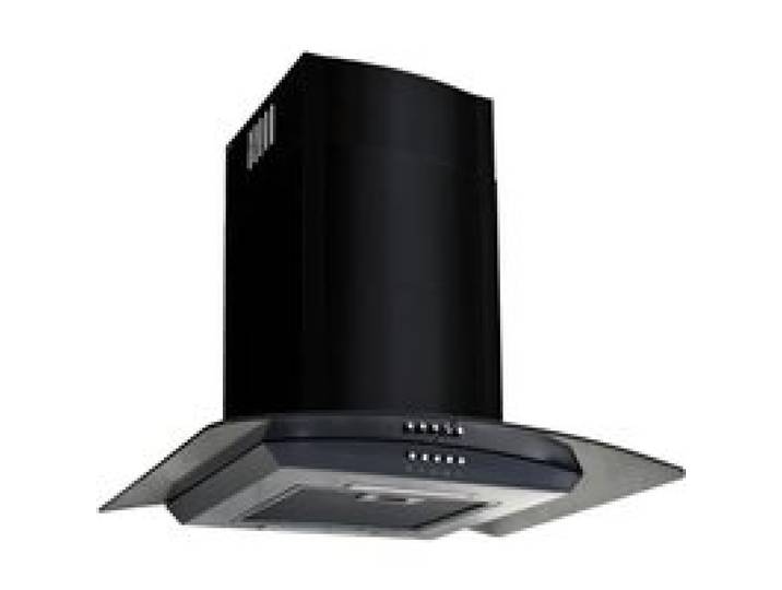 Hotte murale - ESTINK - AB50707 - Acier inoxydable - 756 m³/h - 60 cm - Noir