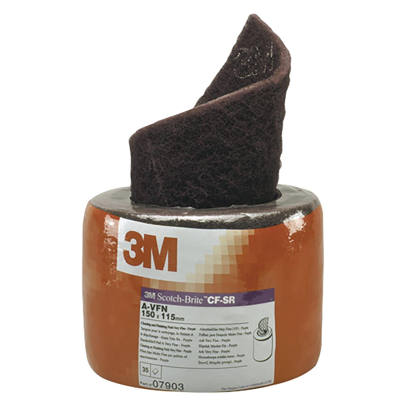 Peka Pinselfabrik Scotch-Brite Handpads 200x100mm auf Rolle 320-360 sehr fein (avfn (P320-P360), Fein, Sehr fein) (8400-7903)