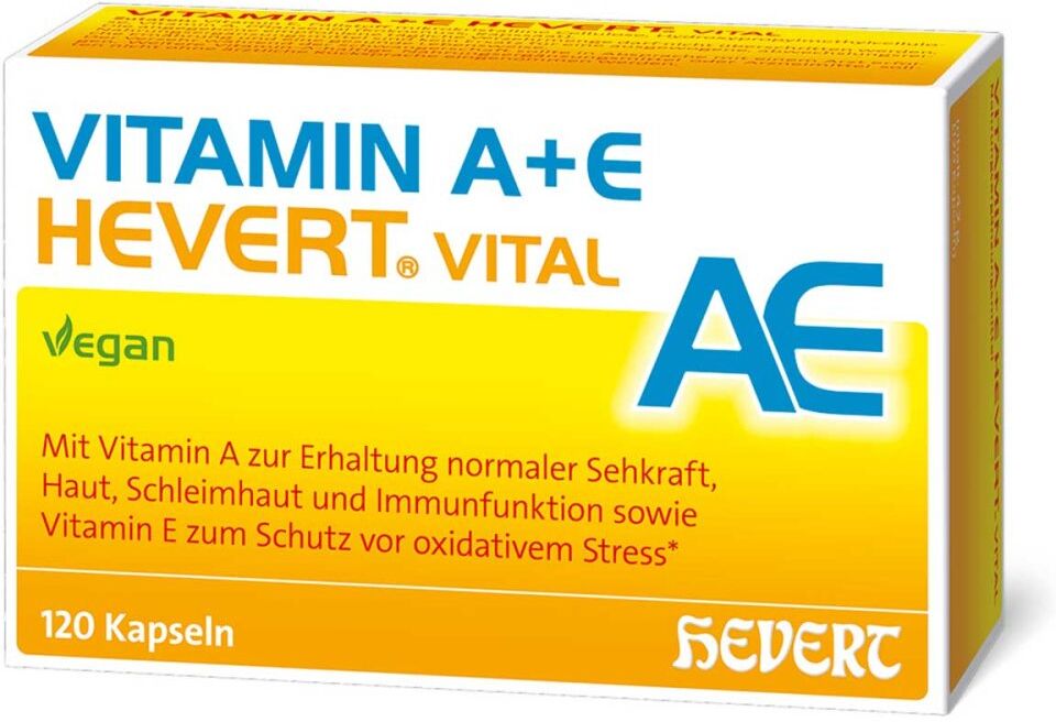 Vitamin A+E Hevert Vital Kapseln 120stk