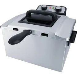 Steba DF 300 Fritteuse silber/schwarz