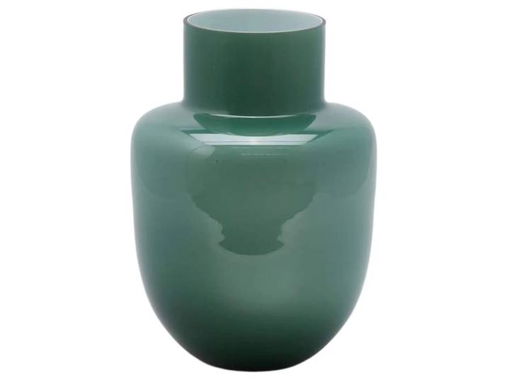 Vase Glas Grün H: 31 cm Edg / Farbe: Grün