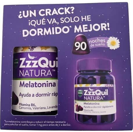 ZzzQuil Natura Pack 90 Noches de Sueño