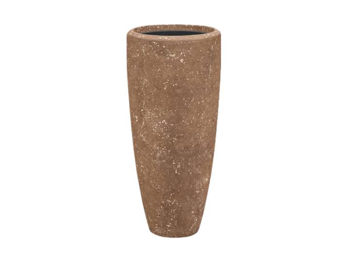 Hoher Blumentopf „Polystone Plain Partner“, verschiedene Grössen Rock Baq Design