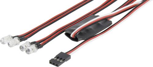 Carson Modellsport Beleuchtungssatz Rot, Weiß 4.4 - 6V 500906239