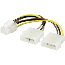 AD PA010 - Poweradapter für PCI Express Grafikkarten